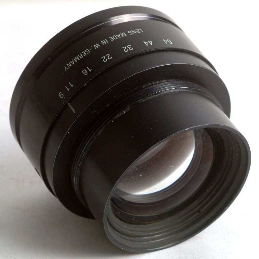 Agfa Intergon 210mm F9 Wide Angle Lens 8x10
