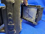 Graflex Crown Graphic Special 4x5 Press Camera W/ Xenar 135mm Lens Broken Glass