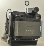 Graflex Century Graphic 2x3 Camera w/ Xenar 105mm 4.5 Lens & RH/10 Film Holder