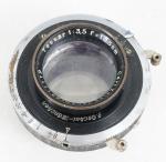 - CARL ZEISS JENA TESSAR 105MM F3.5 LENS FOR LARGE FORMAT CAMERAS FOR PARTS