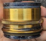 Goerz Dogmar Brass Lens focus 7 inch f4.5 AS-IS