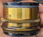 Goerz Dogmar Brass Lens focus 7 inch f4.5 AS-IS