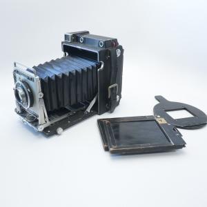 Graflex Crown Graphic 4x5 Camera w/ Kodak Ektar  f:4.7 127mm Supermatic Shutter