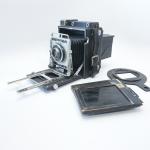 Graflex Crown Graphic 4x5 Camera w/ Kodak Ektar  f:4.7 127mm Supermatic Shutter