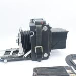 Graflex Crown Graphic 4x5 Camera w/ Kodak Ektar  f:4.7 127mm Supermatic Shutter