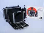 Linhof 4x5 Master Technika Field Camera. New Bellows. Fresnel. Grip. Manual.