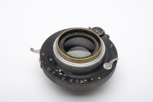 Goerz Dagor 12" f6.8 Series III #6 lens in Compound shutter, Clean, tested