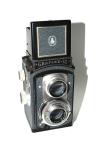 Graflex 22 Twin-Lens Reflex Camera with Original Leather Case