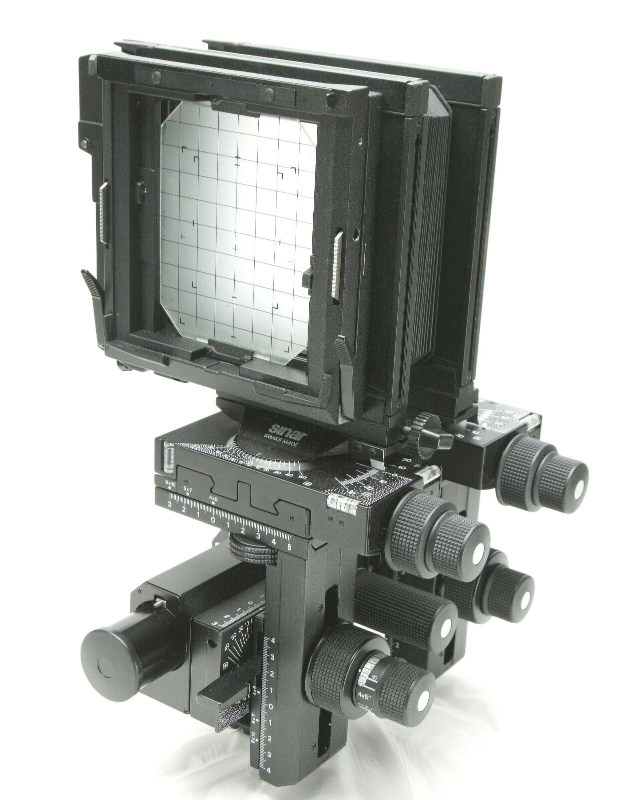Sinar P2 4x5" Kit: Metering Back, Rail Clamp