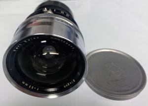 Carl Zeiss Biogon Super Wide Angle 53mm f4.5 (Linhof Large Format Lens). 