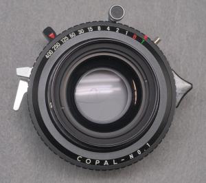 Schneider-Kreuznach G-Claron 210mm f9 Large Format Lens in Copal No. 1 Shutter