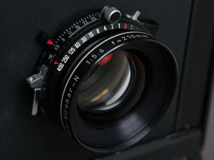 Rodenstock Apo Sironar-N 72° 210mm f/5.6 MC Large Format Lens COPAL 1 w/ board