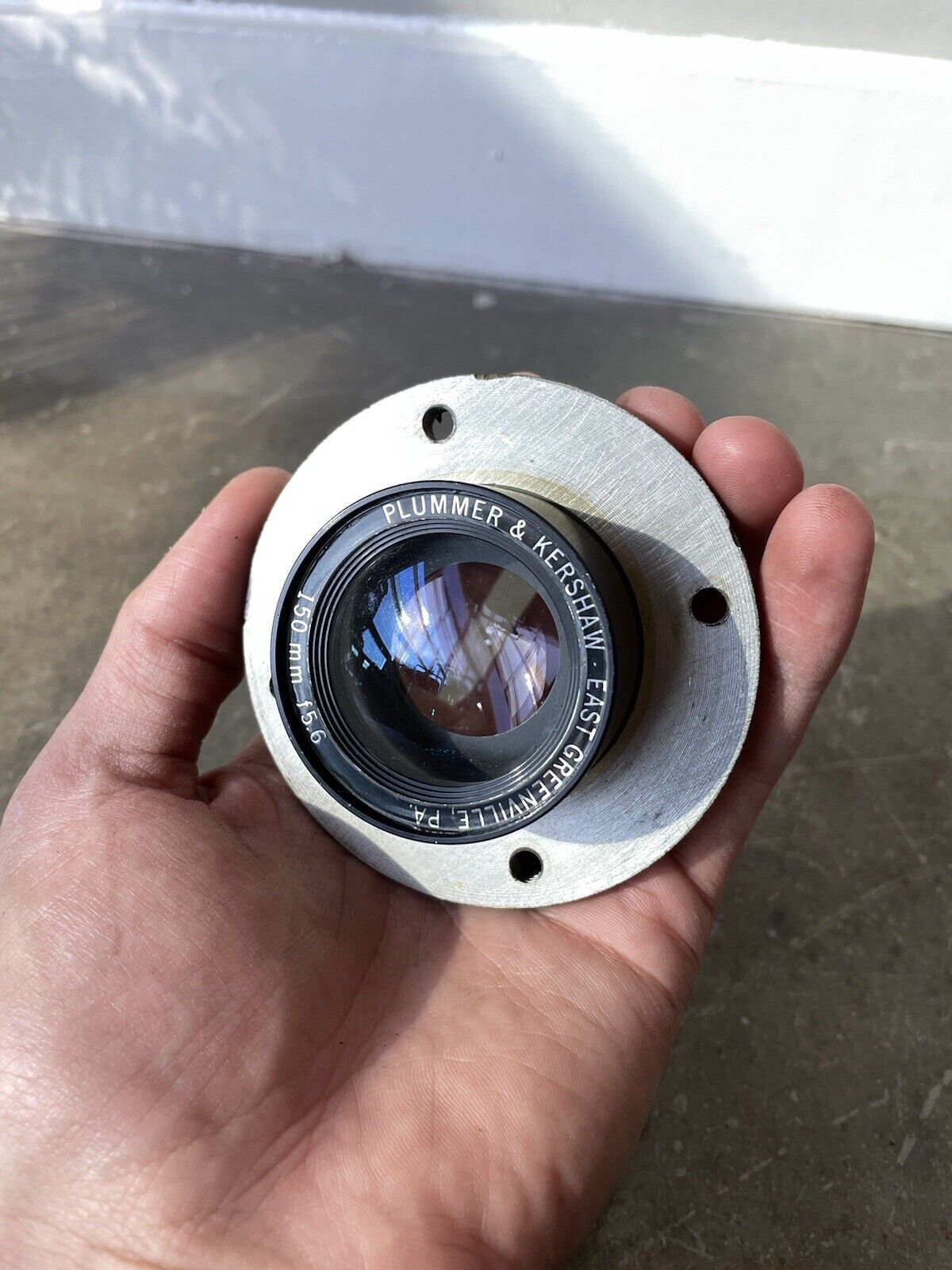 Plummer & Kershaw 150mm F/5.6 Large Format Lens