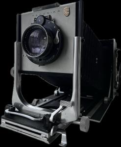 Linhof Super Technika V 5x7 Large Format, 3 Schneider Lens (500/5.5, 210/4.5)