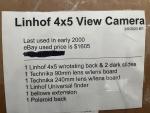 Linhof Technika Master 4x5  View Camera 