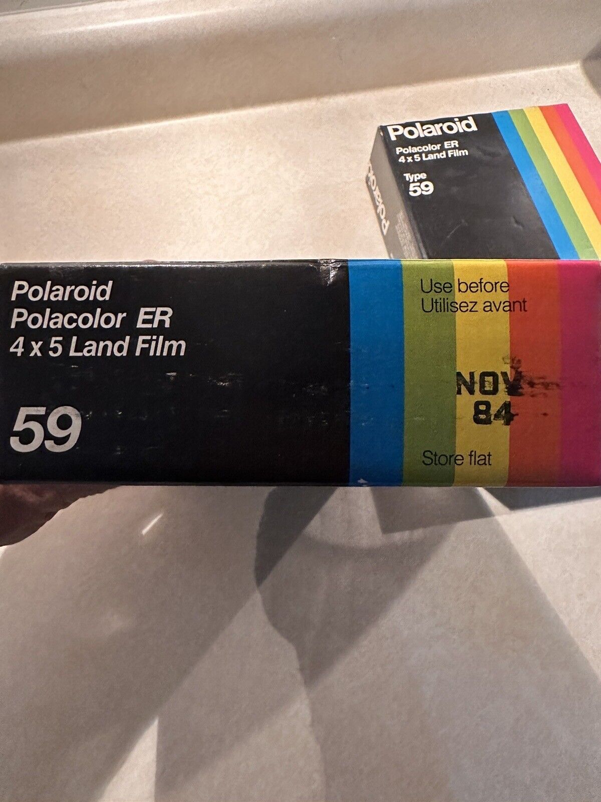 Polaroid 59 4x5 Color Instant Film Land Pack