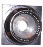 Carl Zeiss Jena Tessar 21cm (210mm) F/4.5 Barrel Large Format Lens in Board