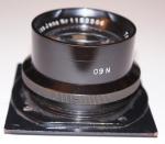 Carl Zeiss Jena Tessar 21cm (210mm) F/4.5 Barrel Large Format Lens in Board