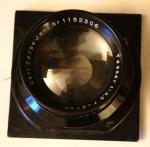Carl Zeiss Jena Tessar 21cm (210mm) F/4.5 Barrel Large Format Lens in Board