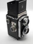 Graflex-22 Model 400 TLR 6x6 120 Camera Graftar f/3.5 85mm Lens EXC+
