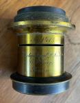 Lens Brass GOERZ Berlin Rectiplanat RARE Very Early Lens Serial 1413 Clean