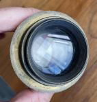 Lens Brass GOERZ Berlin Rectiplanat RARE Very Early Lens Serial 1413 Clean