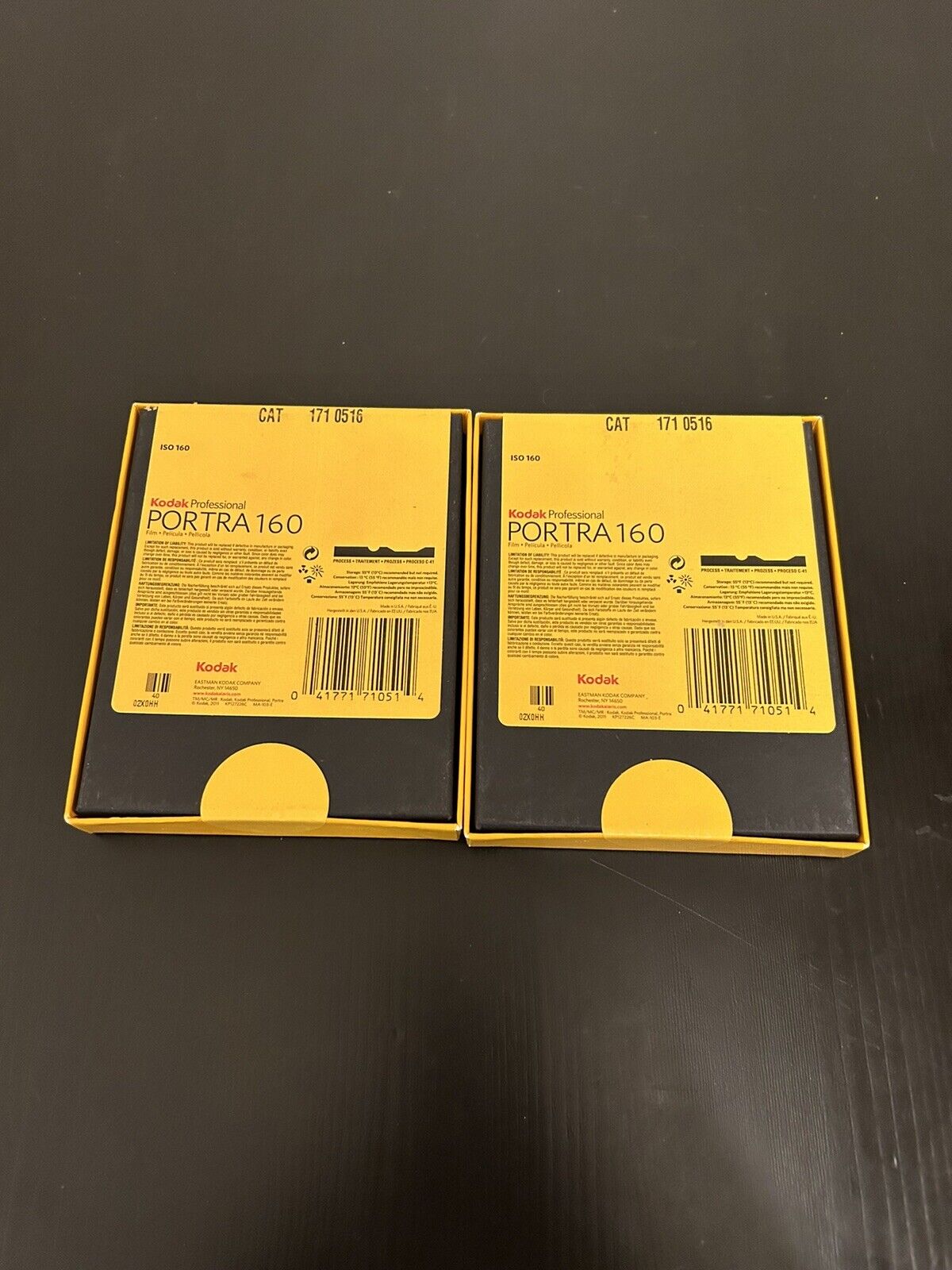 Vintage Portra 160 and 400 4x5 Film Set