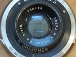 Vintage GOERZ W.A. DAGOR  6 1/2" f/8 View Camera LENS Graphic Compur Shutter
