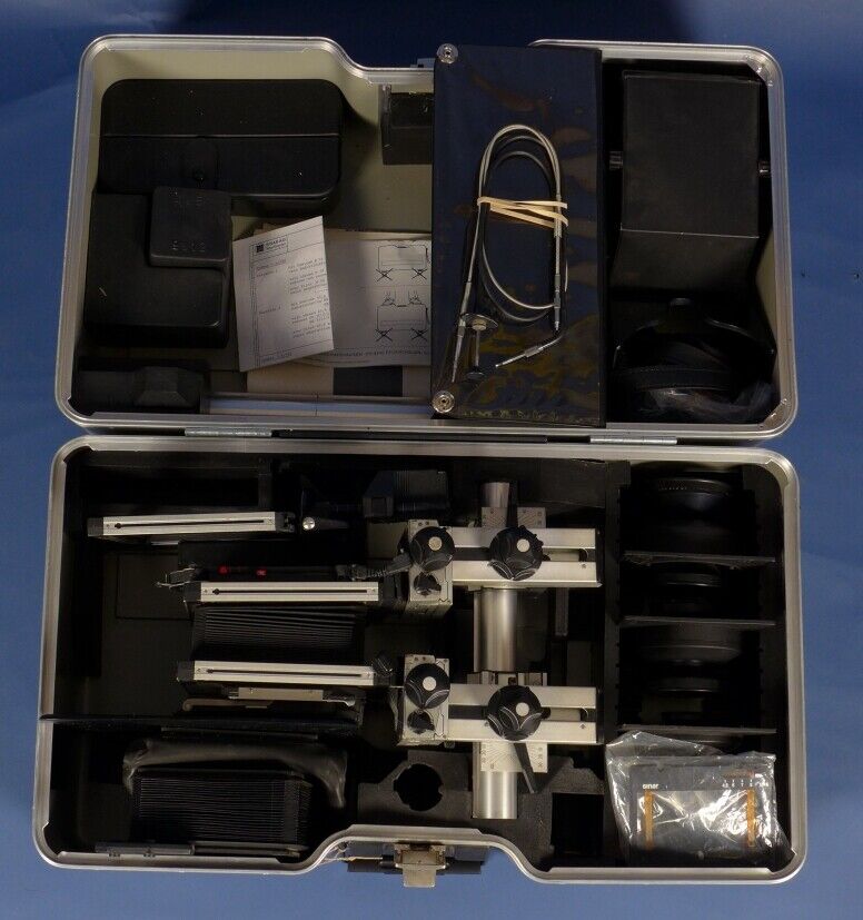 SINAR P2 Chrome Large Format Camera with 3 Lenses