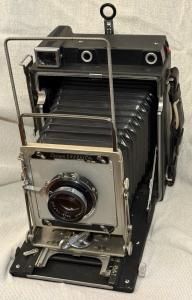 Graflex Graphic Crown Special 4x5 Press Camera w/Schneider Xenar 135mm f4.7 Lens