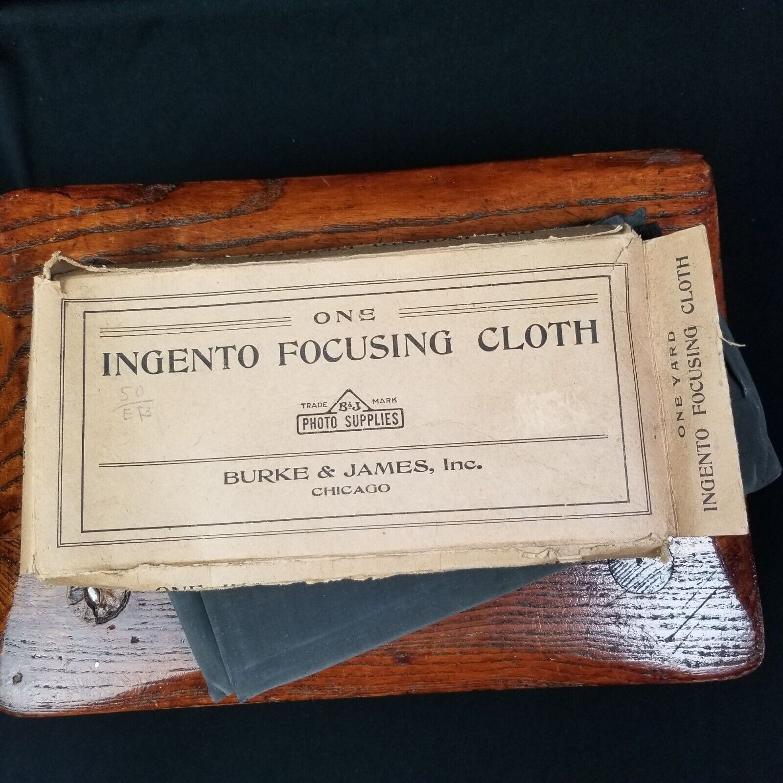 Vintage Burke & James Ingento Large Format Camera Accessories