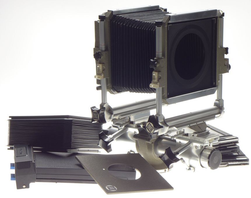SINAR NORMA Chrome 4x5 Field Camera Film Plates