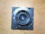 RODENSTOCK EURYGON LENS W PRONTOR POLAROID SHUTTER, BOARD