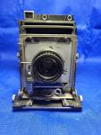 Graflex Crown Graphic Special 4x5 Press Camera W/ Xenar 135mm Lens Broken Glass