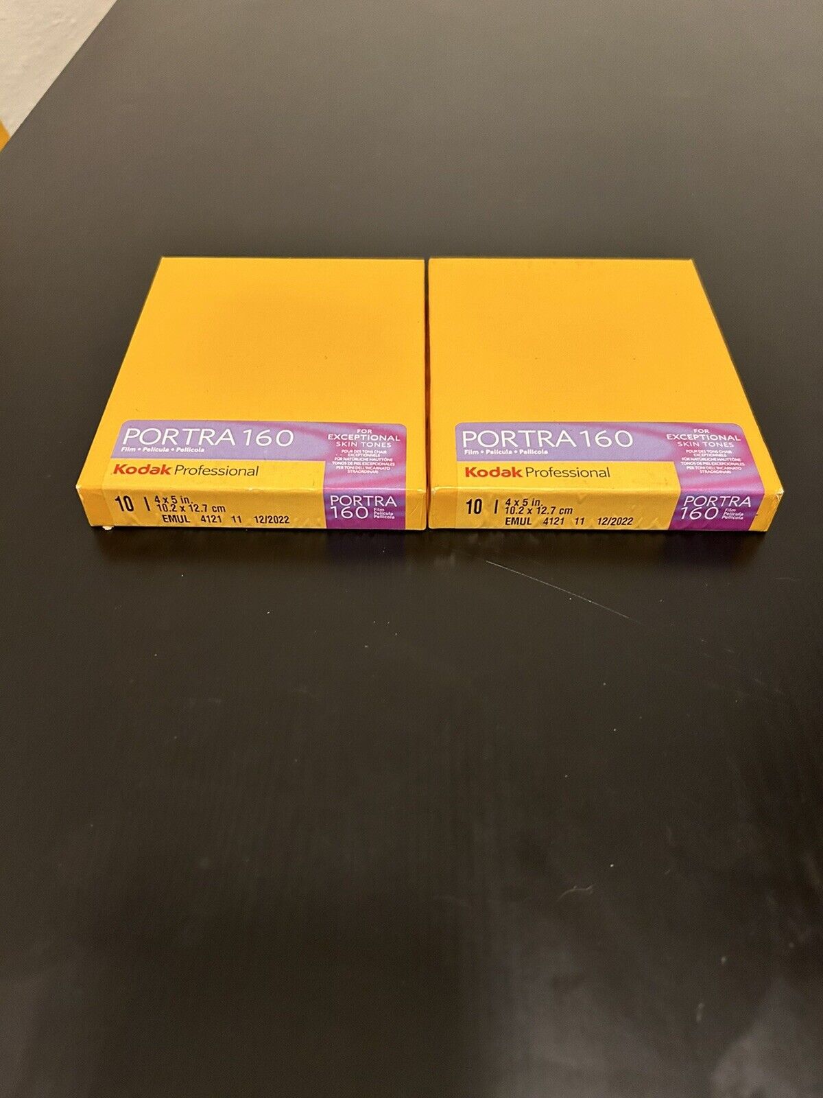 Vintage Portra 160 and 400 4x5 Film Set