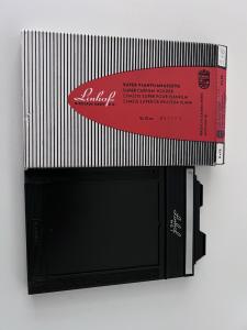 Lot of 8 [Near MINT w/ Box] Linhof 9x12 Super Cut Film Holder Back From USA
