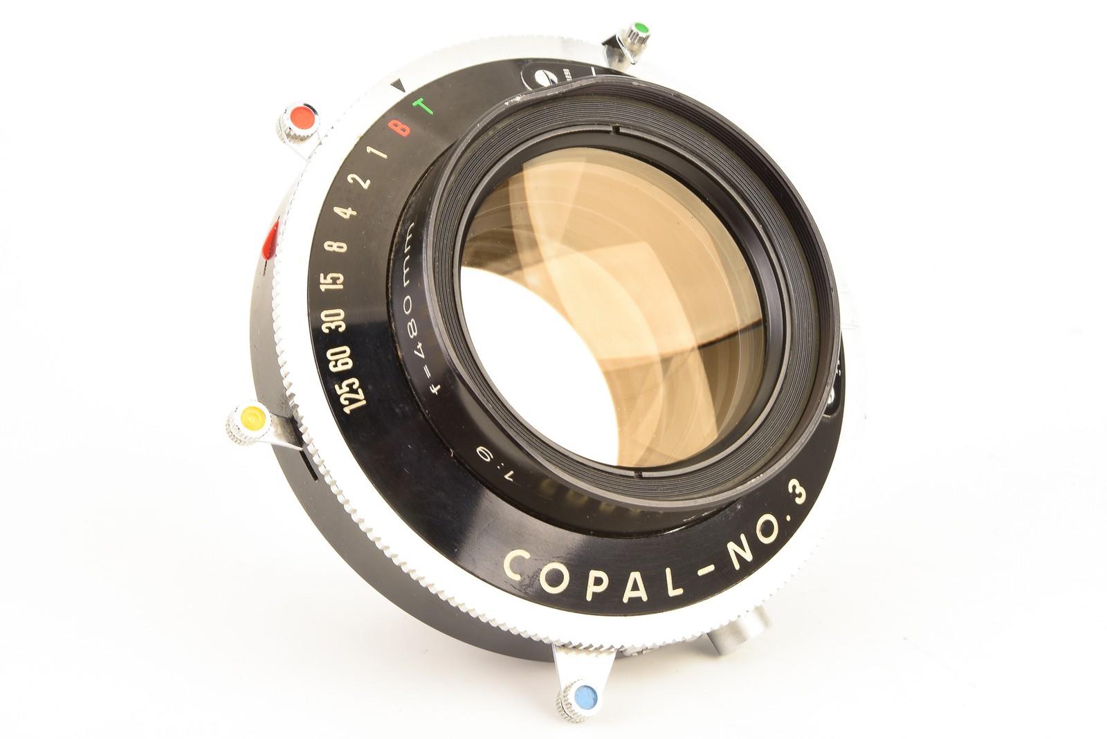 Rodenstock 480mm f9 Apo-Ronar Large Format Lens in Copal No 3 Shutter w Caps V24