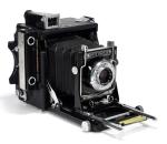 Vtg Graflex Baby Speed Graphic 2x3 Kit with 2 Cell Lightsaber Flash - Near Mint