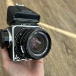 Late Body Hasselblad 500CM Acute Matte C 80mm f2.8 Lens A12 II N Mint Camera