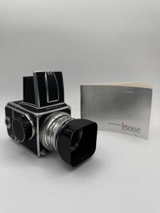 Hasselblad 500C Camera with Carl Zeiss Planar 80mm f2.8 Lens