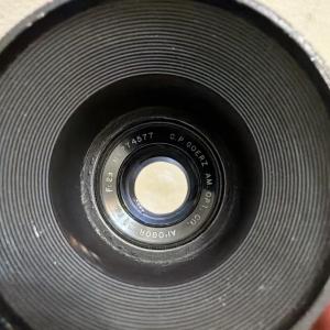 RARE Goerz American 35mm f 2.3 Apogor Cineflex mount Lens