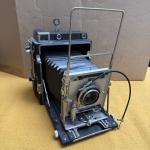 Vintage Speed Graphic Graflex Film Press Camera Schneider Kreuznach 1:6.8/30 Len