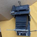 Vintage Speed Graphic Graflex Film Press Camera Schneider Kreuznach 1:6.8/30 Len