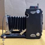 Vintage Speed Graphic Graflex Film Press Camera Schneider Kreuznach 1:6.8/30 Len