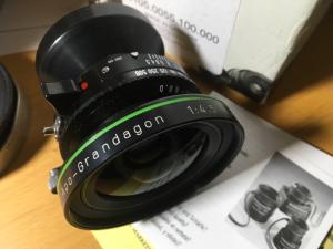 Rodenstock APO Grandagon 55mm f4.5 110° Copal No.0 from US, Old  stock. Unused