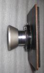 Rare Schneider-Kreuznach 1:9/305mm (12") Lens for large format. BJ 6X6 Wooden bd