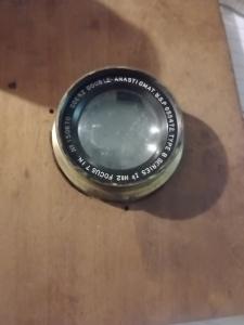 Goerz Series III 7” F2.9 Brass Lens 4x5 Cover Large Format 