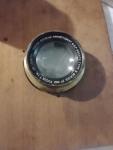 Goerz Series III 7” F2.9 Brass Lens 4x5 Cover Large Format 