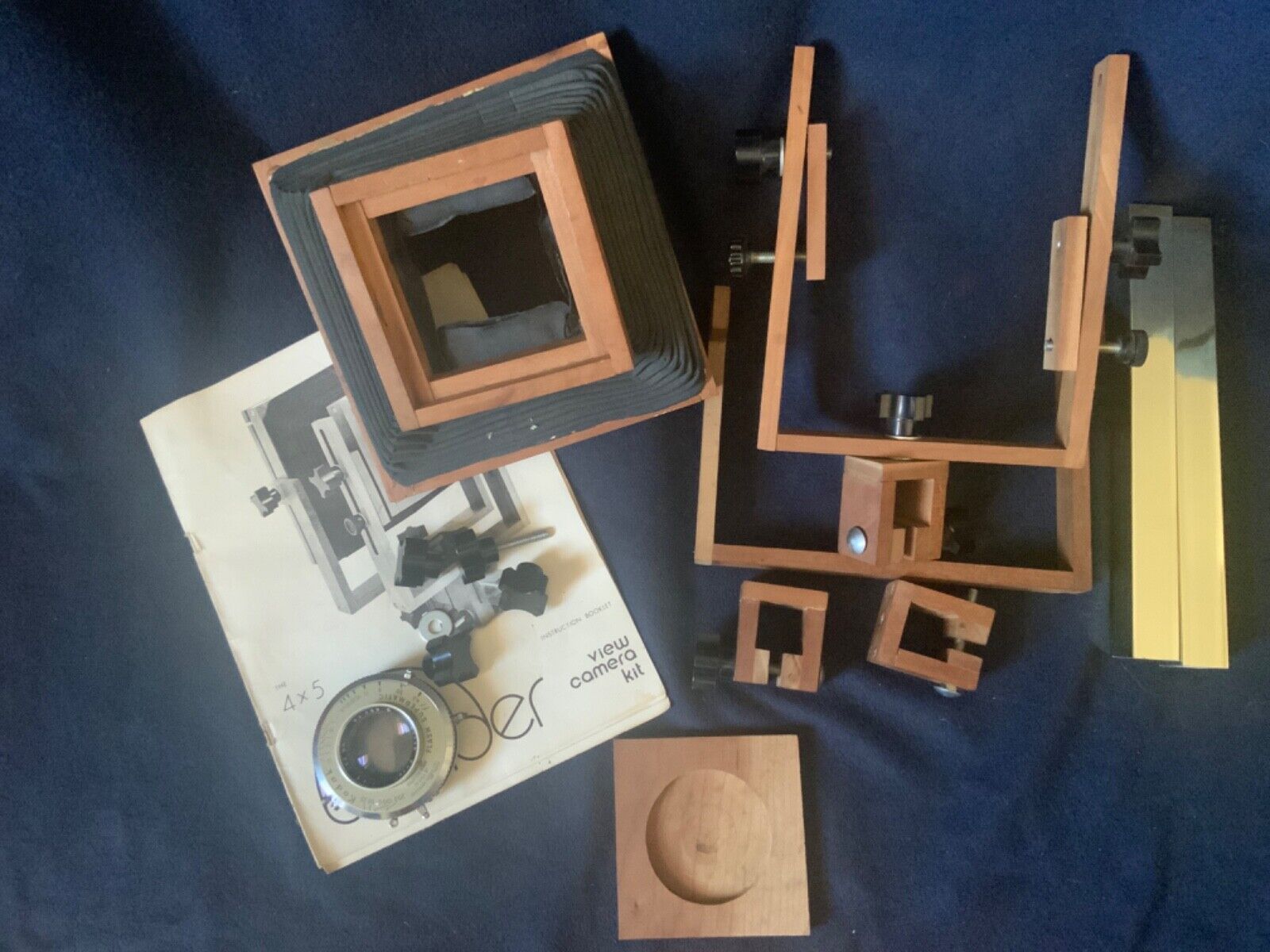 Bender 4x5 Vintage Wooden Frame View Camera