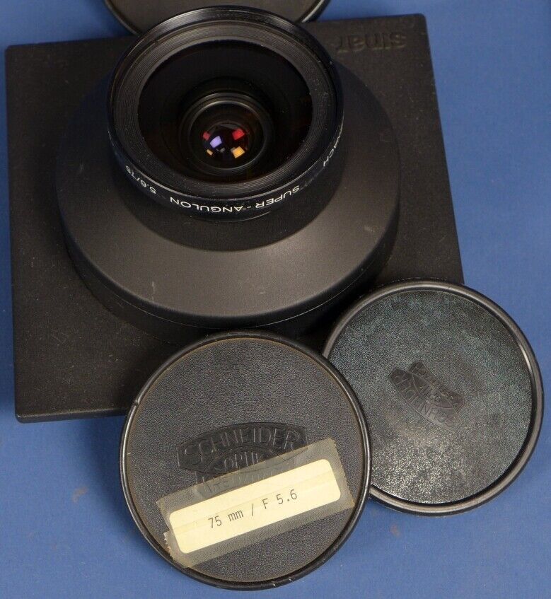 SINAR P2 Chrome Large Format Camera with 3 Lenses